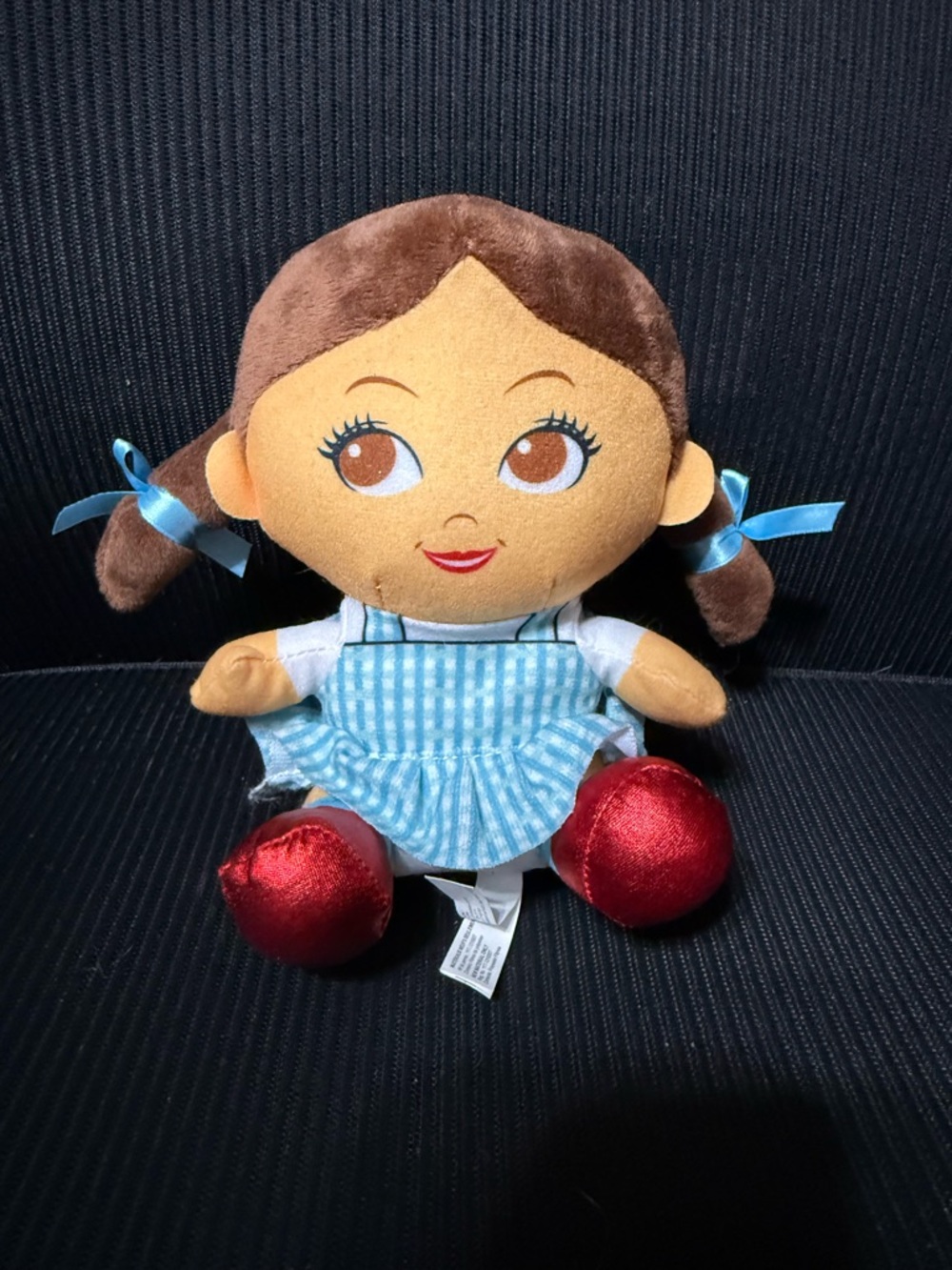 💞4/$35- Wizard of Oz Dorothy Plush Doll Toy Factory Blue Dress Red Shoes Stuffed